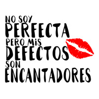 No Soy Perfecto Defectos Son Encantadores V-neck Tee | Artistshot