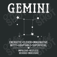 Gemini Zodiac Sign Women's Triblend Scoop T-shirt | Artistshot