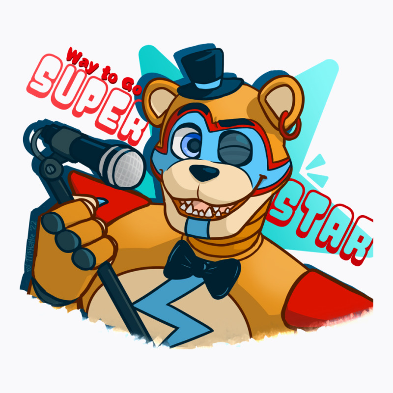 Fazbear   Way To Go Super Star! T-Shirt by coguaergina9 | Artistshot