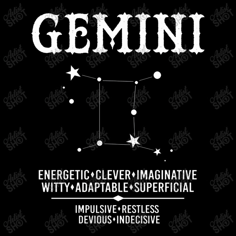 Gemini Zodiac Sign Legging by matiah | Artistshot