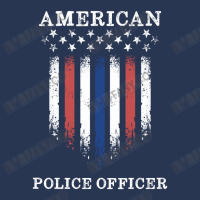 Police Officer Law Enforcement Thin Blue Line Men Denim Jacket | Artistshot