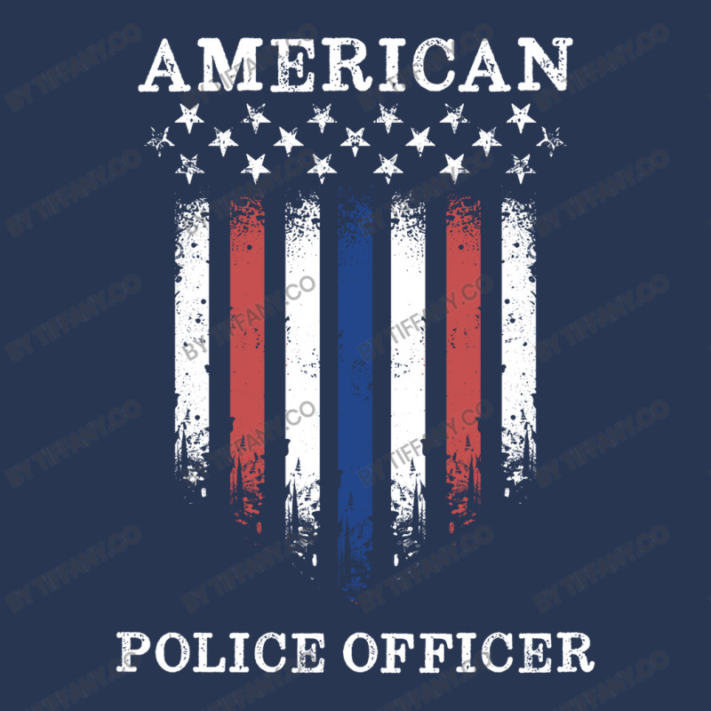 Police Officer Law Enforcement Thin Blue Line Men Denim Jacket by tiffany.co | Artistshot