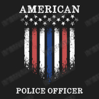 Police Officer Law Enforcement Thin Blue Line Classic T-shirt | Artistshot