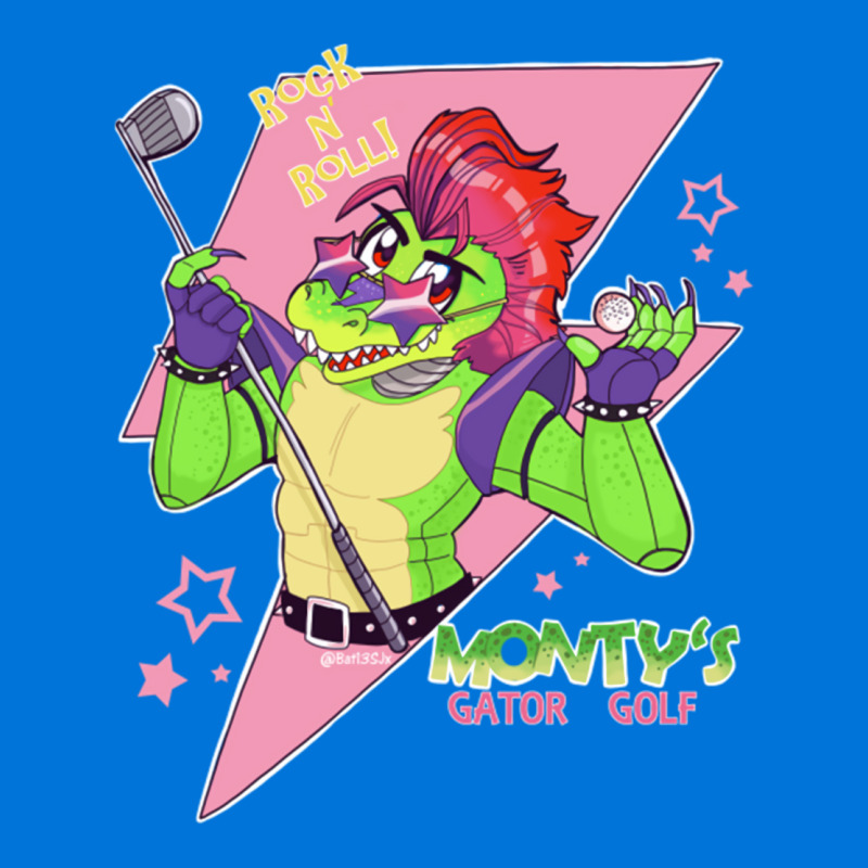 Monty's Gator Golf Graphic T-shirt | Artistshot