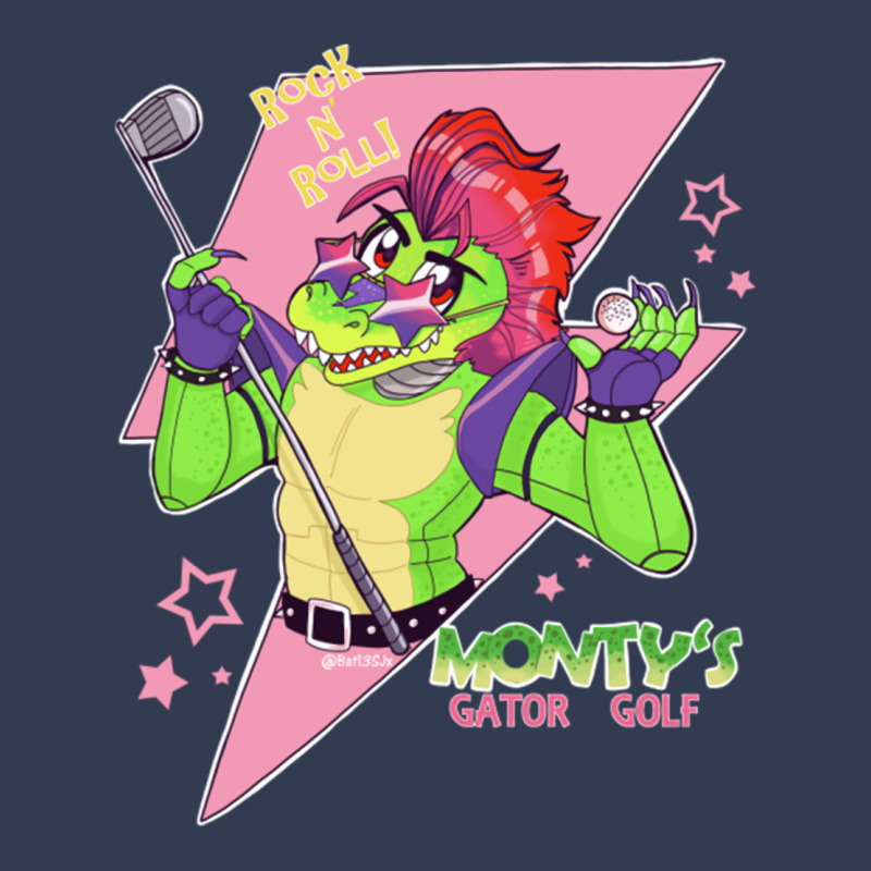 Monty's Gator Golf V-neck Tee | Artistshot