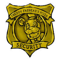 Fazbear Security  Gold 3/4 Sleeve Shirt | Artistshot