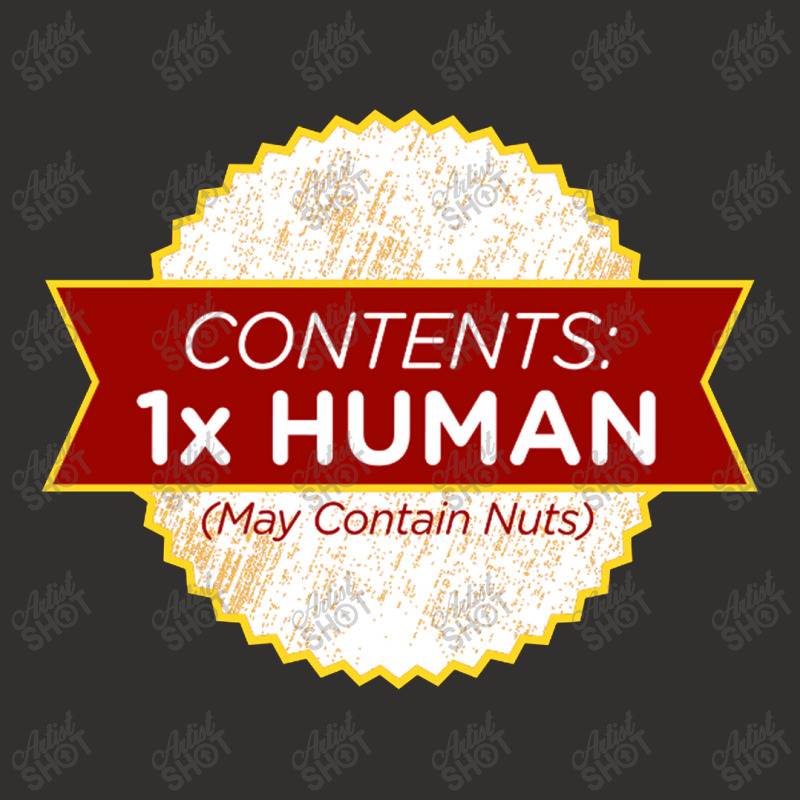 Contents 1 Human, May Contain Nuts Champion Hoodie | Artistshot