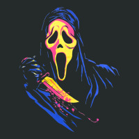 The Scream Full Color Women's Triblend Scoop T-shirt | Artistshot