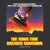 The Town That Dreaded Sundown   Alt Movie Poster Art【﻿Ｈｏｒｒ Vintage Hoodie | Artistshot