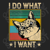 Vintage Cat I Do What I Want Cat Cat Lover 3/4 Sleeve Shirt | Artistshot