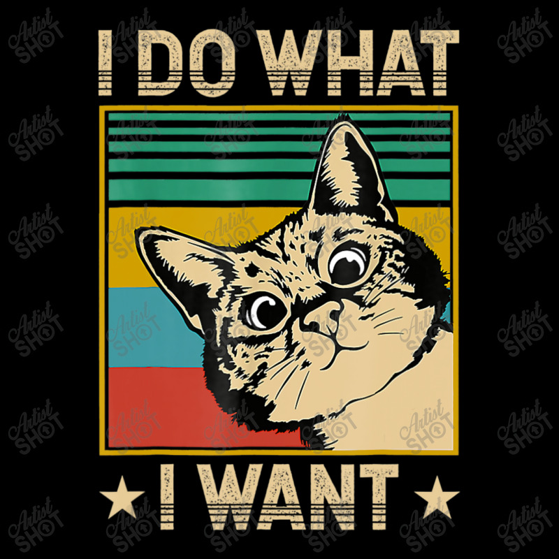 Vintage Cat I Do What I Want Cat Cat Lover Long Sleeve Shirts by namnguyen | Artistshot