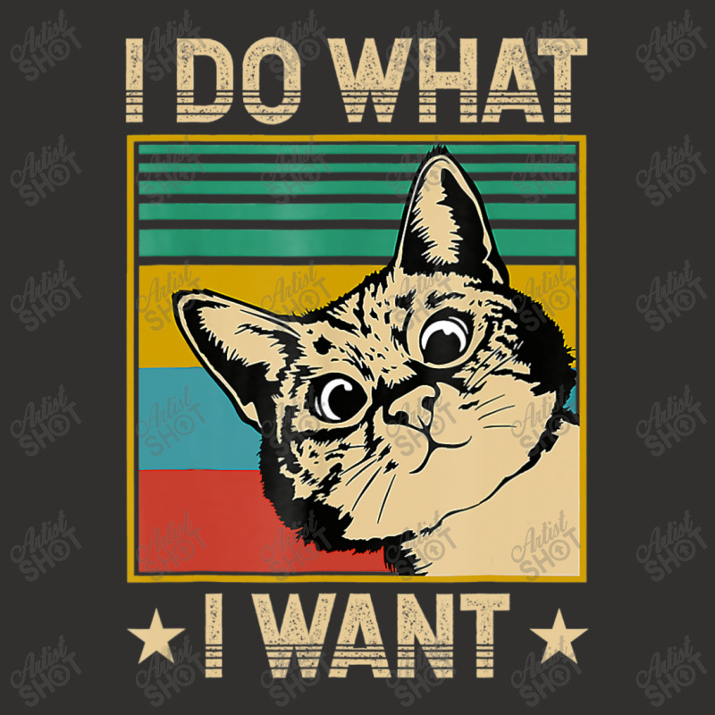 Vintage Cat I Do What I Want Cat Cat Lover Champion Hoodie by namnguyen | Artistshot