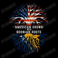 American Grown With Bosnian Roots Bosnia Flag Usa Adjustable Cap | Artistshot