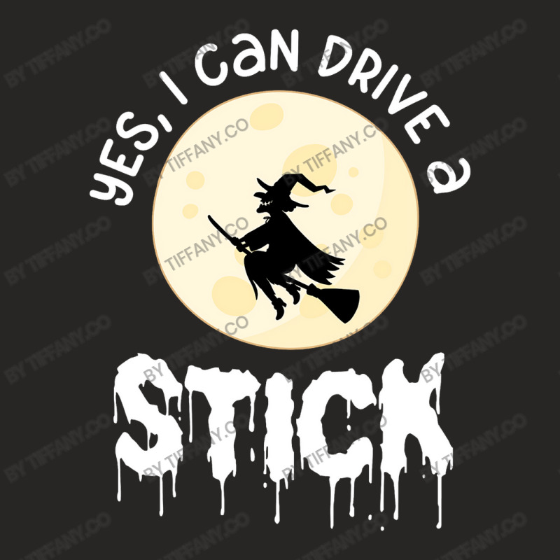 Halloween Shirt Yes I Can Drive A Stick Ladies Fitted T-Shirt by tiffany.co | Artistshot