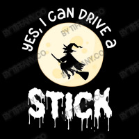 Halloween Shirt Yes I Can Drive A Stick Cropped Sweater | Artistshot