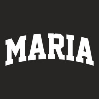 Maria Athletic Arch College University Alumni Ladies Fitted T-shirt | Artistshot