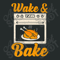 Wake Bake Turkey Feast Meal Dinner Chef Thanksgiving Women's Triblend Scoop T-shirt | Artistshot