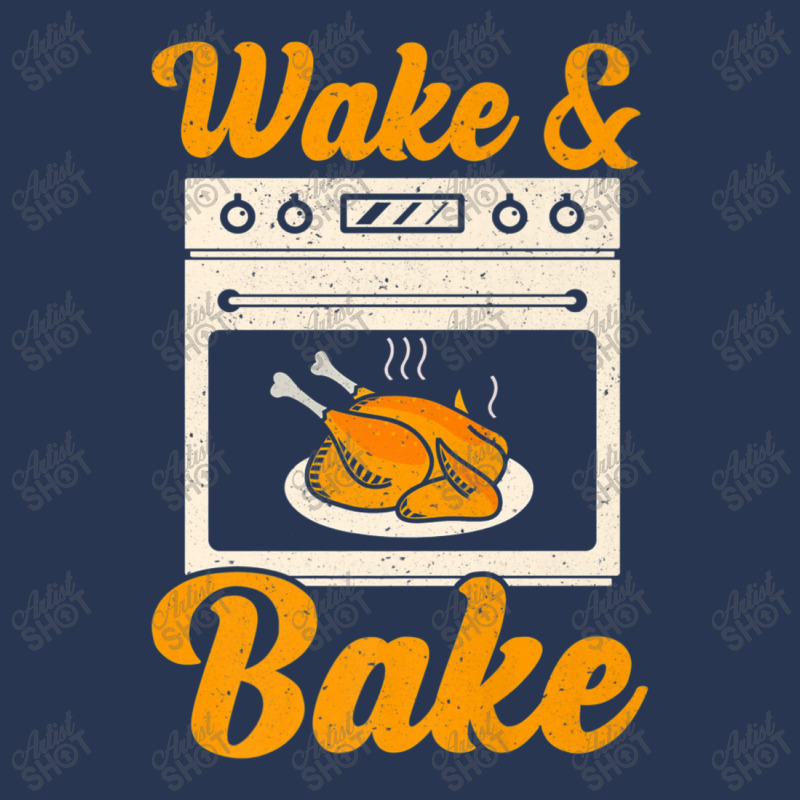 Wake Bake Turkey Feast Meal Dinner Chef Thanksgiving Ladies Denim Jacket by namnguyen | Artistshot