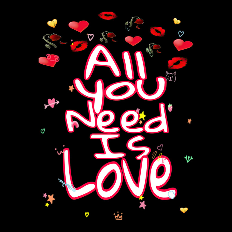 All You Need Is Love V-neck Tee | Artistshot