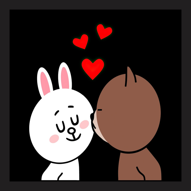 Brown Bear Cony Bunny Rabbit The Kiss T-shirt | Artistshot