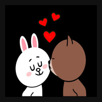 Brown Bear Cony Bunny Rabbit The Kiss Graphic T-shirt | Artistshot