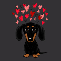 Black And Tan Dachshund With Valentine Hearts Vintage Short | Artistshot