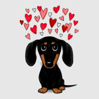 Black And Tan Dachshund With Valentine Hearts Hoodie & Jogger Set | Artistshot