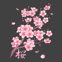 Falling Sakura Cherry Blossom Vintage T-shirt | Artistshot