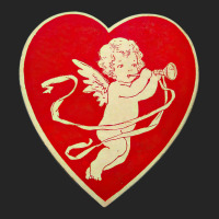 Red Heart Valentine Coquette Cherub Angel Unisex Hoodie | Artistshot