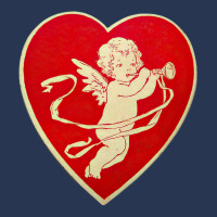 Red Heart Valentine Coquette Cherub Angel Men Denim Jacket | Artistshot