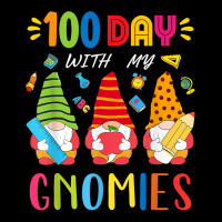 100 Day With My Gnomies T Shirt Happy 100th Day Of School T Shirt Graphic T-shirt | Artistshot