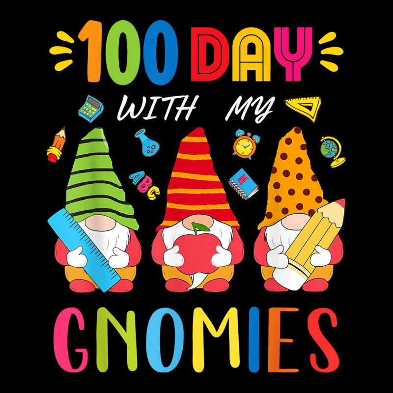 100 Day With My Gnomies T Shirt Happy 100th Day Of School T Shirt Graphic T-shirt | Artistshot