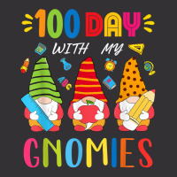 100 Day With My Gnomies T Shirt Happy 100th Day Of School T Shirt Vintage Hoodie And Short Set | Artistshot