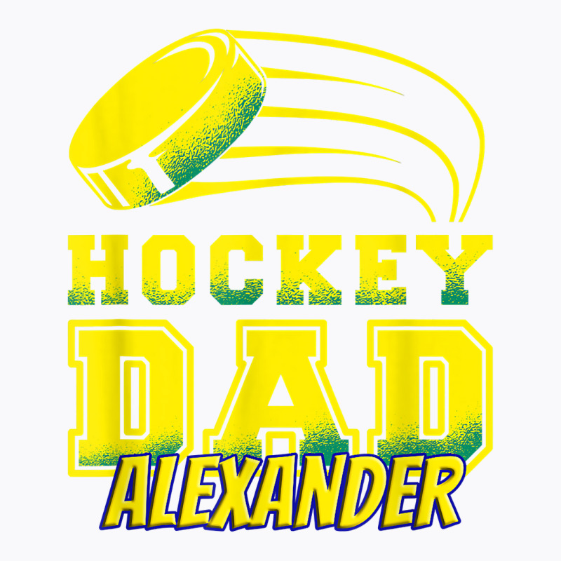 Alexander Hockey Dad With Puck Mens T Shirt T-shirt | Artistshot