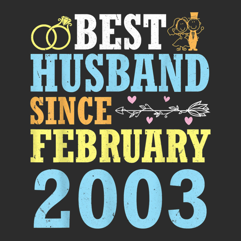 Best Husband Since February 2003 Wedding Marry 20 Years Wife T Shirt Exclusive T-shirt | Artistshot