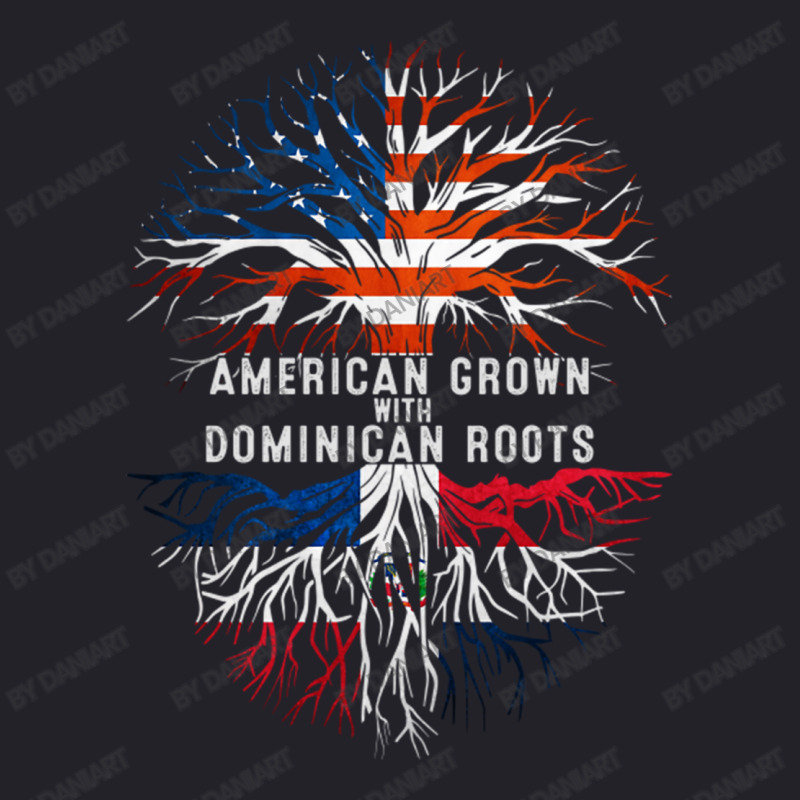 American Grown With Dominican Roots Tree Dominican Republic Flag Usa Unisex Sherpa-Lined Denim Jacket by DaniArt | Artistshot