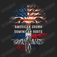 American Grown With Dominican Roots Tree Dominican Republic Flag Usa 3/4 Sleeve Shirt | Artistshot