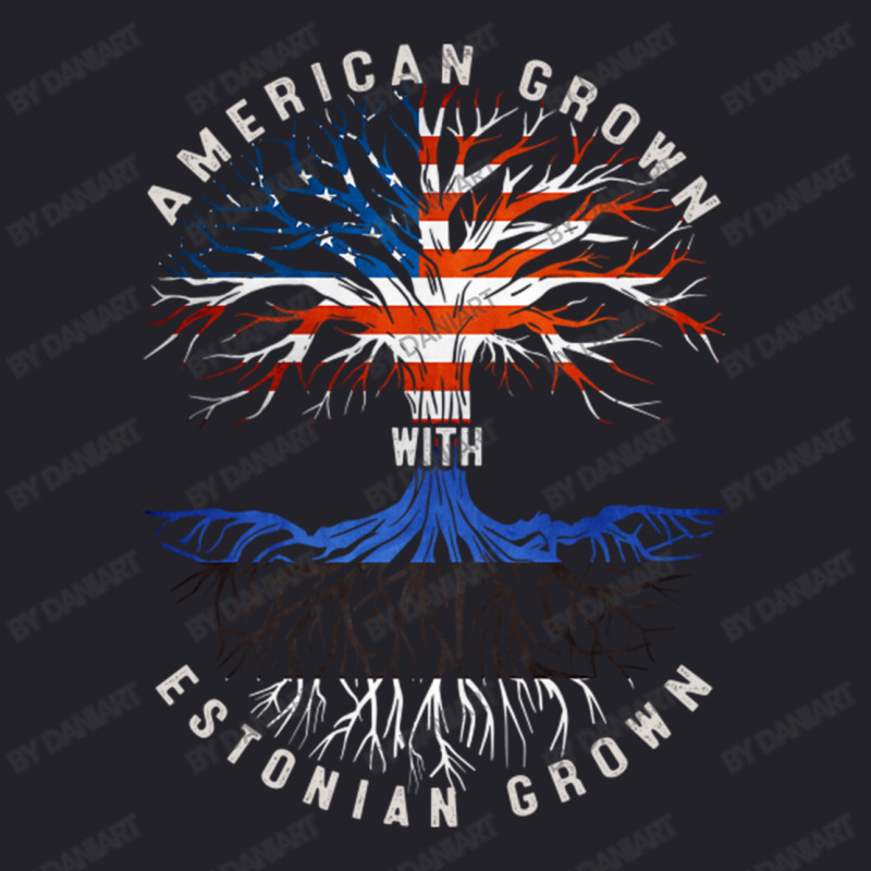 American Grown With Estonian Roots Estonia Flag Usa Flag Unisex Sherpa-lined Denim Jacket | Artistshot