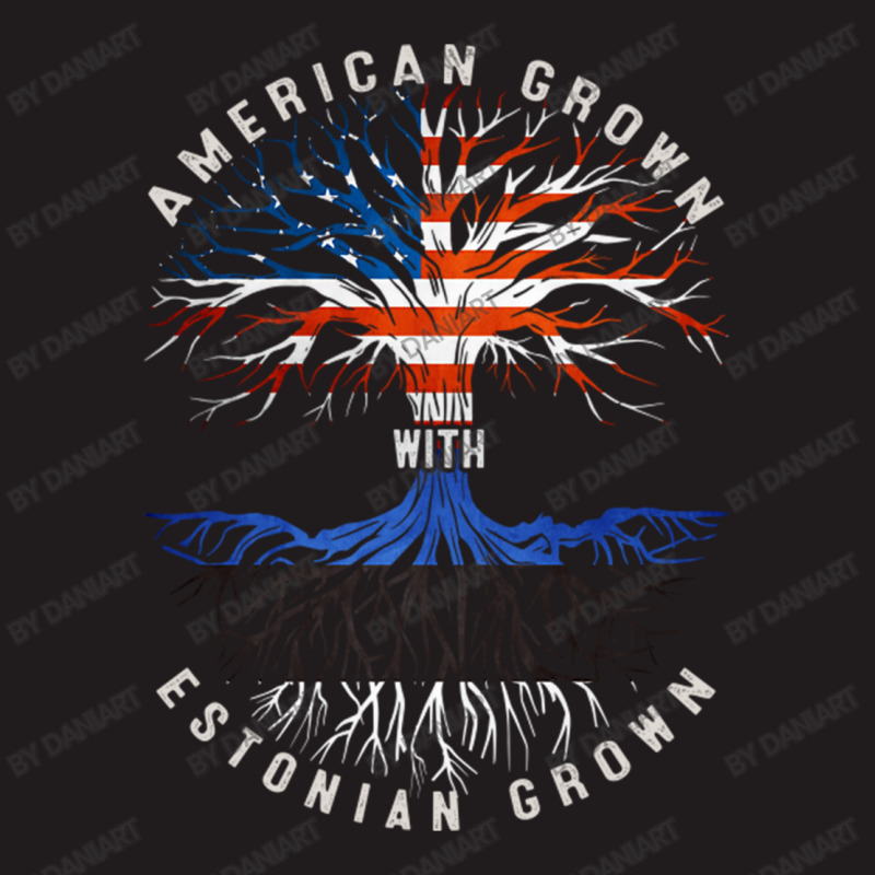 American Grown With Estonian Roots Estonia Flag Usa Flag Waist Apron | Artistshot