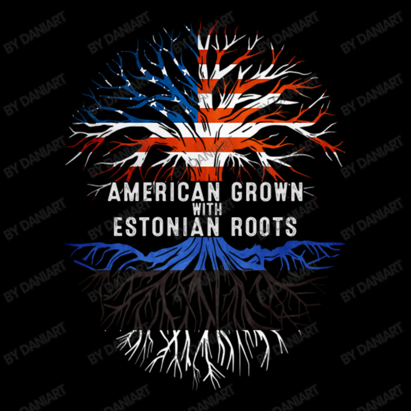 American Grown With Estonian Roots Estonia Flag Usa Zipper Hoodie | Artistshot