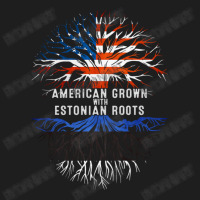 American Grown With Estonian Roots Estonia Flag Usa Classic T-shirt | Artistshot