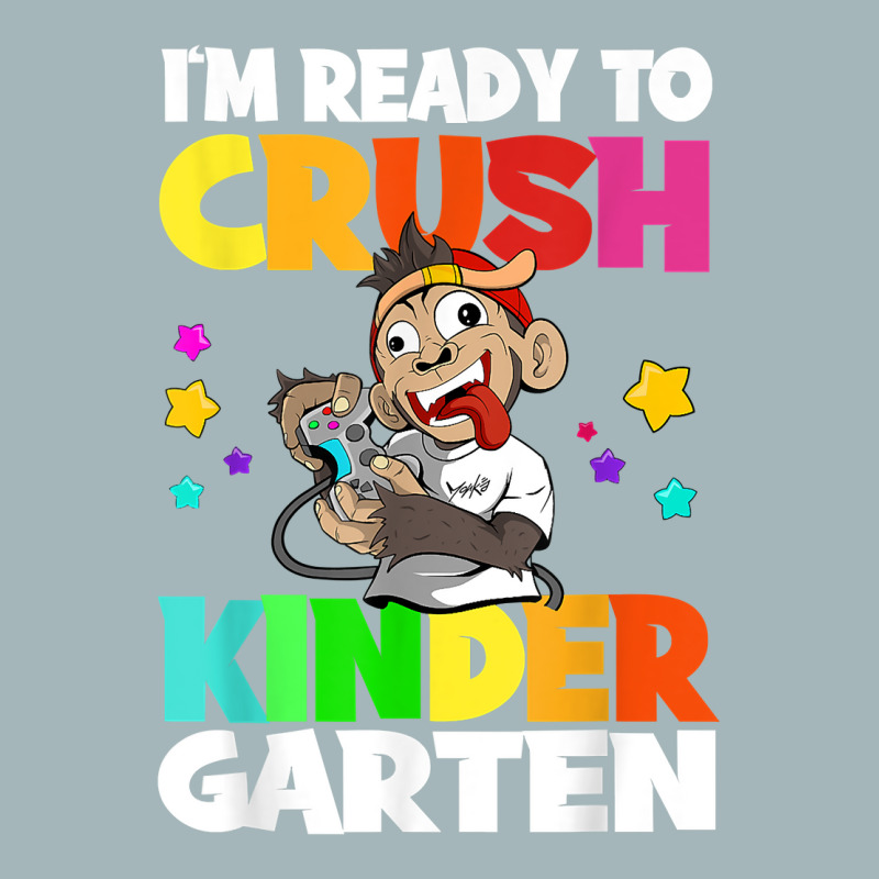 Gamer Back To School I'm Ready To Crush Kindergarten T Shirt Unisex Sherpa-lined Denim Jacket | Artistshot