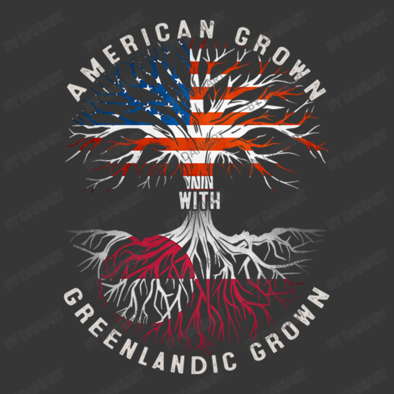 American Grown With Greenlandic Roots Tree Greenland Flag Usa Flag Toddler Hoodie | Artistshot