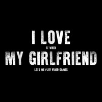 I Love My Girlfriend Lets Me Play Video Games Valentine T Shirt Graphic T-shirt | Artistshot