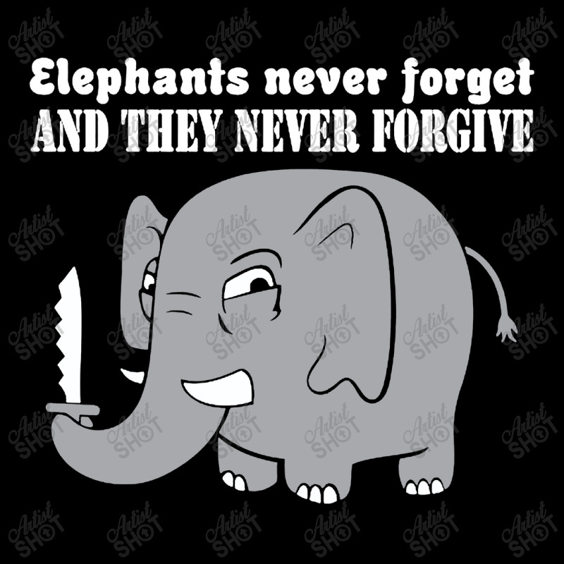 Elephants Never Forgive Pocket T-Shirt by Brownbubbles | Artistshot