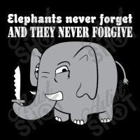 Elephants Never Forgive Women's V-neck T-shirt | Artistshot