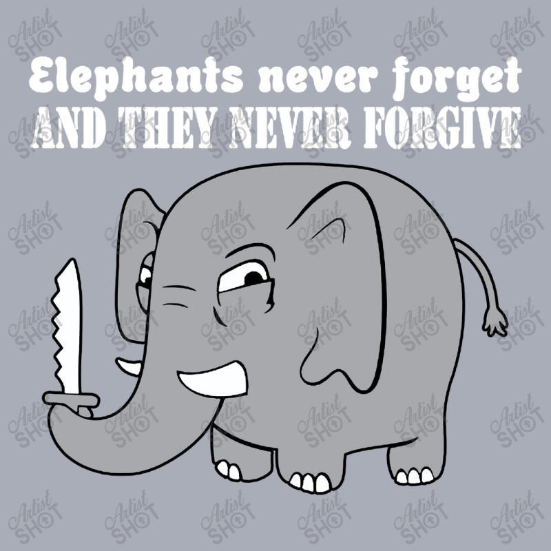 Elephants Never Forgive Tank Dress by Brownbubbles | Artistshot