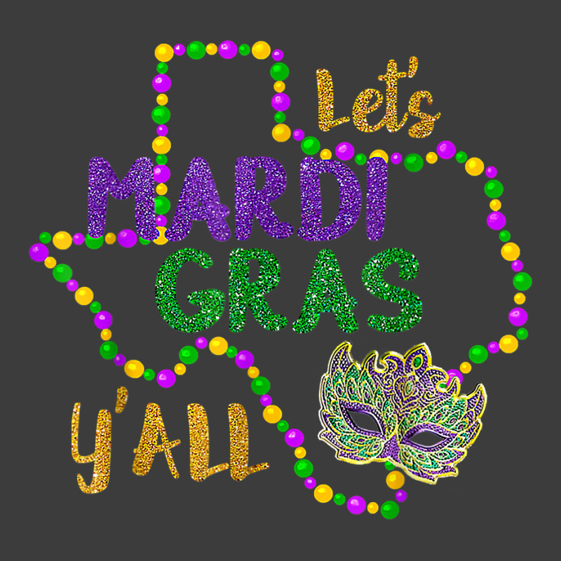 Mardi Gras Y'all Galveston Fun Cute Beads And Mask T Shirt Men's Polo Shirt | Artistshot