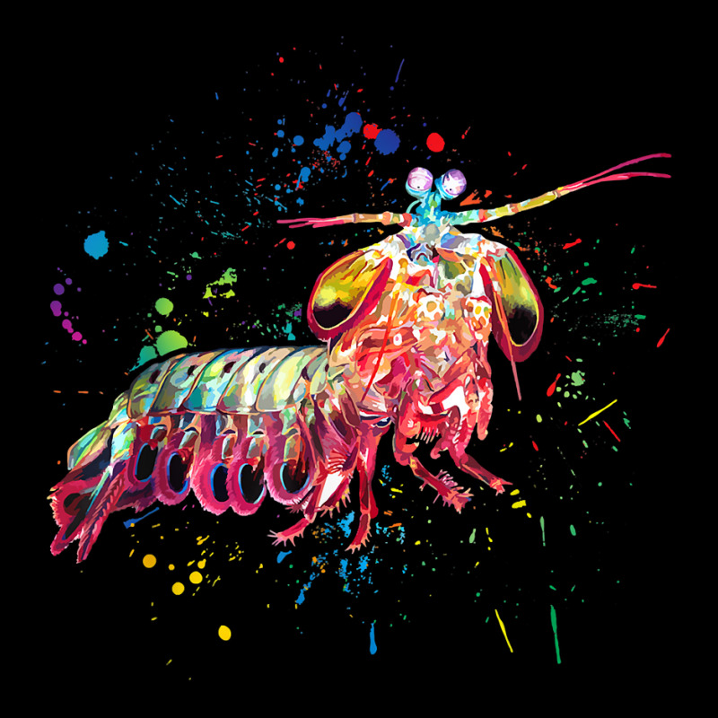 Mantis Shrimp Shirt Watercolor Fish Salt Water Aquarium T Shirt Youth Zipper Hoodie | Artistshot