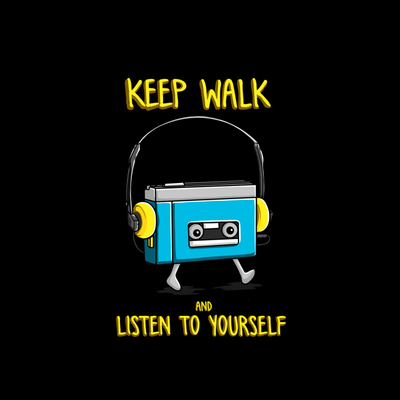 Keep Walk And Listend To Your Self By Opoyostudio Baby Tee by opoyo studio | Artistshot